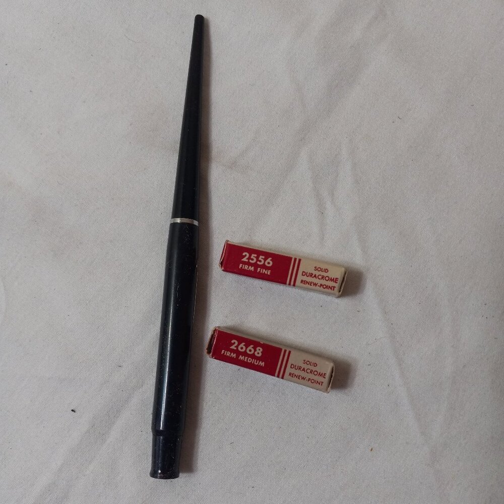 Vtg Esterbrook Black Desk Fountain Pen